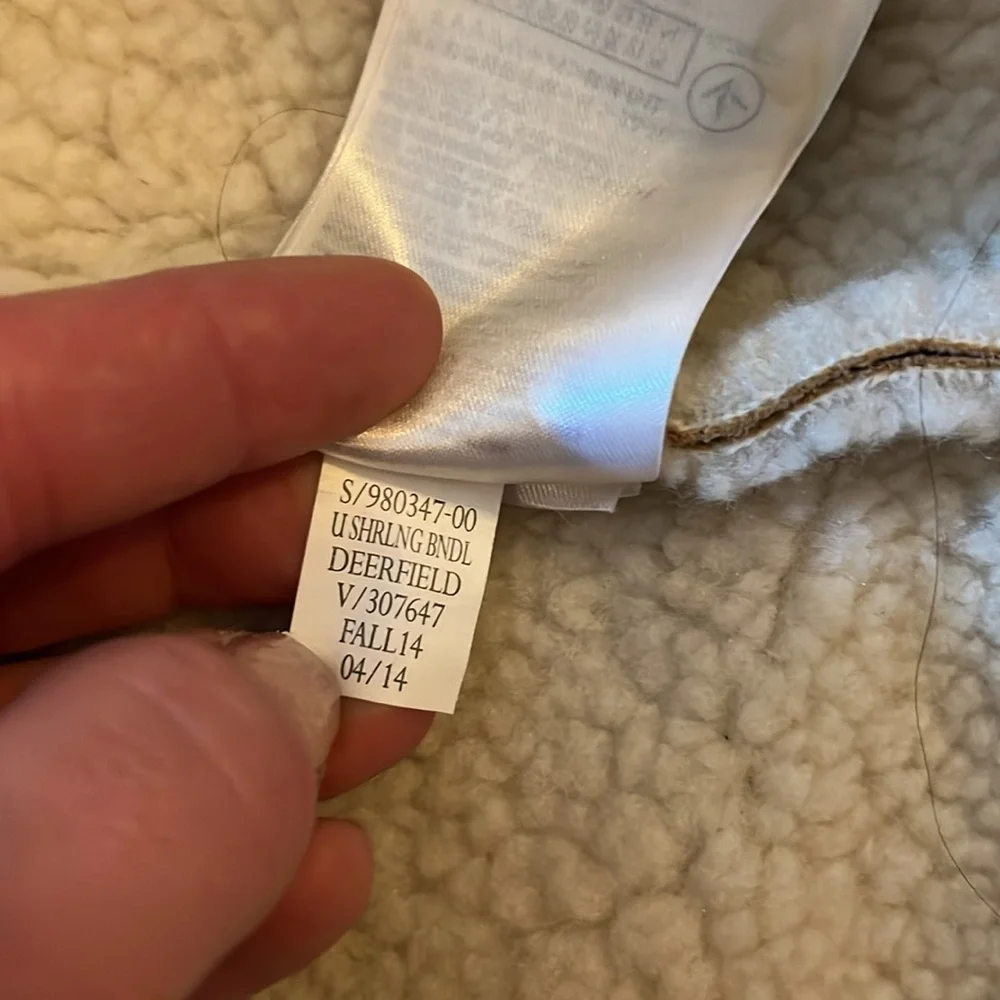 Baby Gap Teddy Suede & Sherpa Convertible Bundler Deerfield 3-6 Months